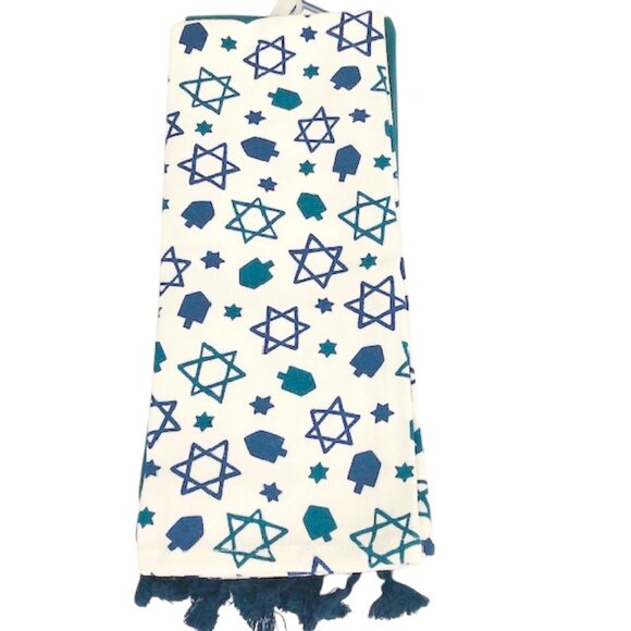 Hanukkah Cotton Dishtowels (Set/2) - Picture 5 of 6